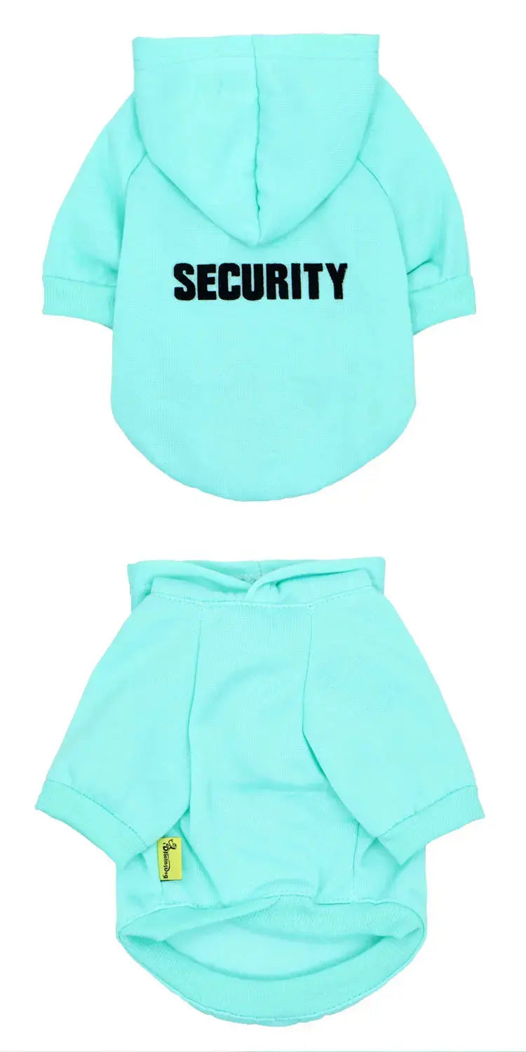 Security Cat Clothes Pet Cat Coats Jacket Hoodies For Cats Outfit Warm Pet Clothing Rabbit Animals Pet Costume For Small Dogs Nova Trendz
