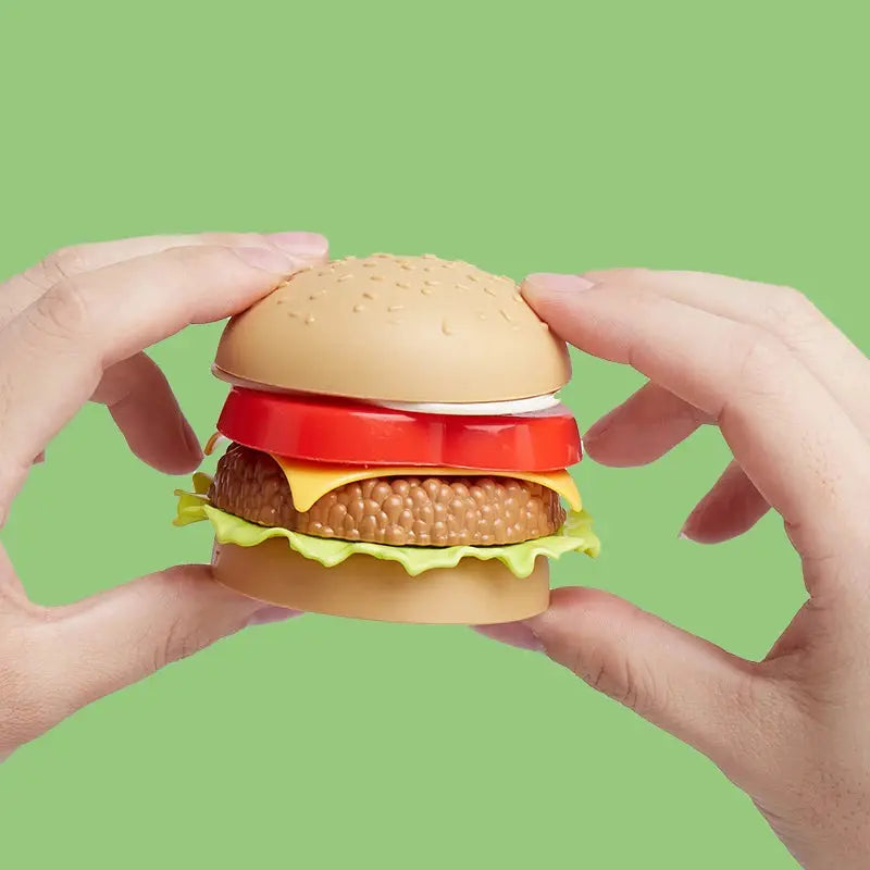 Children Pretend Simulation Food Toys Baby Play House Hamburger Hot dog French Fries Kitchen Set Toys Fast Food Educational Toys Nova Trendz