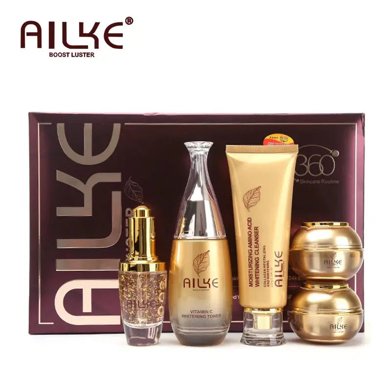 AILKE Whitening Skin Care Set, Reduce Wrinkles, Dark Spots, Anti-Aging, Women Wholesalers Beauty Cosmetics for All Skin Types - Nova Trendz
