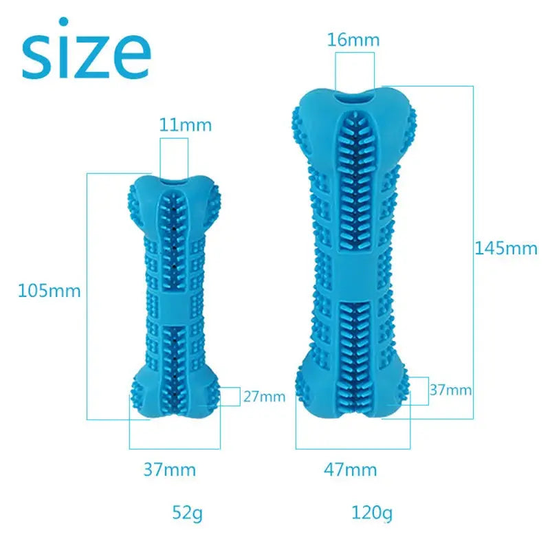 Soft Rubber Dog Toothbrushes Puppy Toys Dog Brush Stick 360 Degree Teeth Cleaning Toothpaste for Small Dogs Pet Toothbrush - Nova Trendz