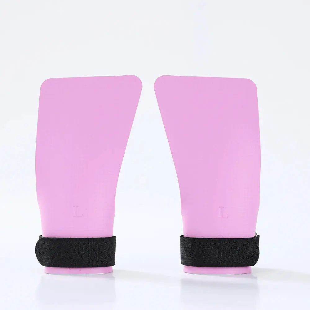 A Pair of Carbon No Finger Hole Hand Grips for Crossfit Pull Ups Cross Training Kettlebell Gymnastics Workout Palm Protector Nova Trendz