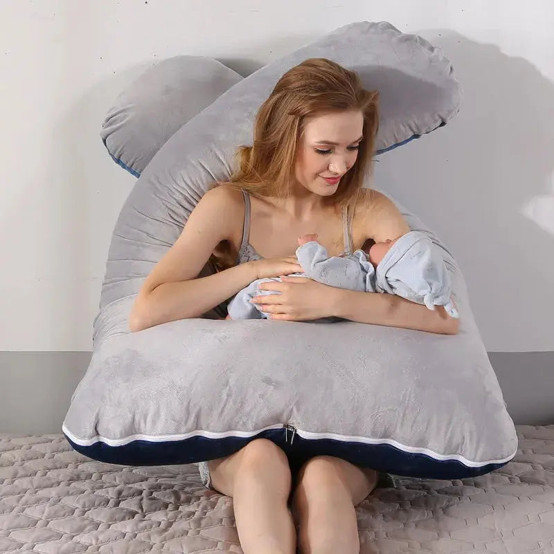 120x70cm Pregnant Pillow for Pregnant Women Soft Cushions of Pregnancy Maternity Support Breastfeeding for Sleep Dropshipping Nova Trendz