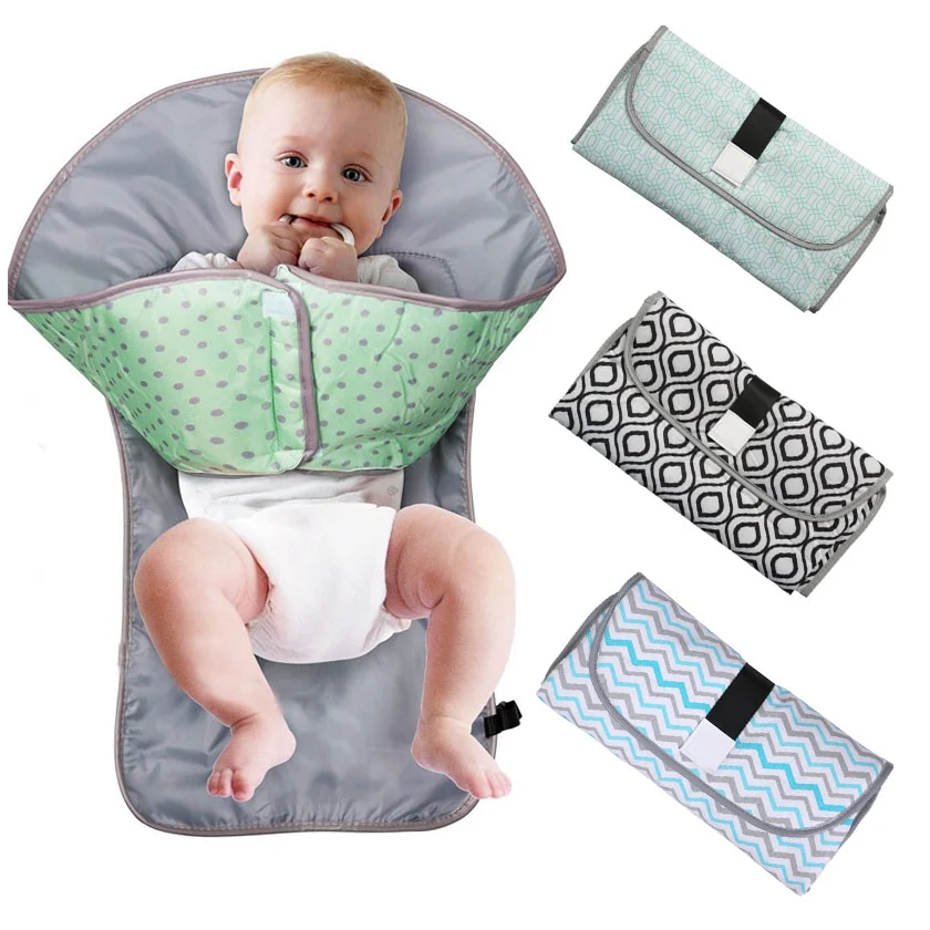 FCJ Convenient Baby Changing Pad Diaper Bags Essential for On-the-Go Parents