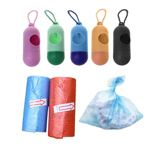 1/2/4pcs New Plastic Small Portable Baby Diapers Bags Rubbish Bags Garbage Bag Removable Box Nappy Bag Nova Trendz