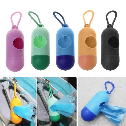 1/2/4pcs New Plastic Small Portable Baby Diapers Bags Rubbish Bags Garbage Bag Removable Box Nappy Bag Nova Trendz