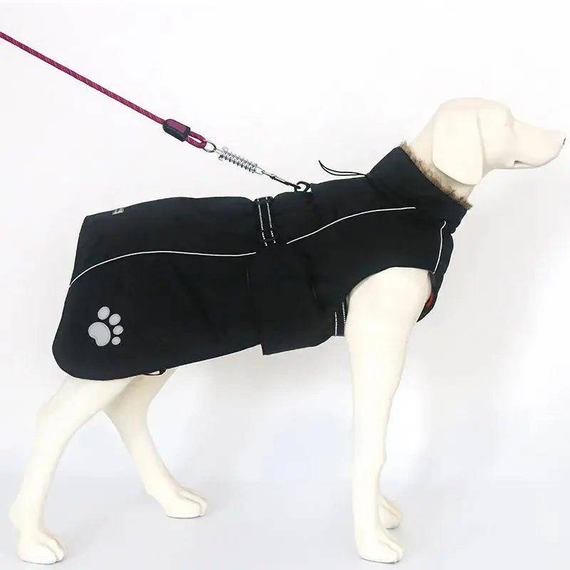 Pet Dog Clothes For Large Big Dogs Winter Warm Big Dog Jackets Padded Fleece Pet Coat Waterproof Design Dog Clothing Ropa Perro Nova Trendz