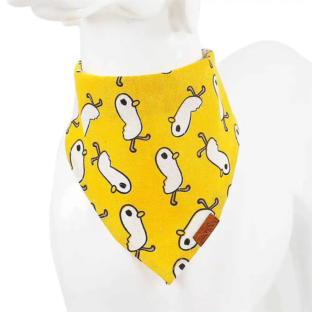 Dog Scarf Pet Dog Bandana Bib Pet Bandana Pet Accessories Triangular Bandage Adjustable Tie On for Cat Puppies Medium Large Dogs - Nova Trendz