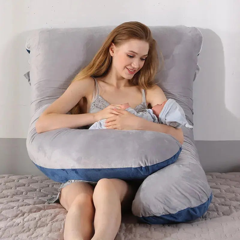 120x70cm Pregnant Pillow for Pregnant Women Soft Cushions of Pregnancy Maternity Support Breastfeeding for Sleep Dropshipping Nova Trendz