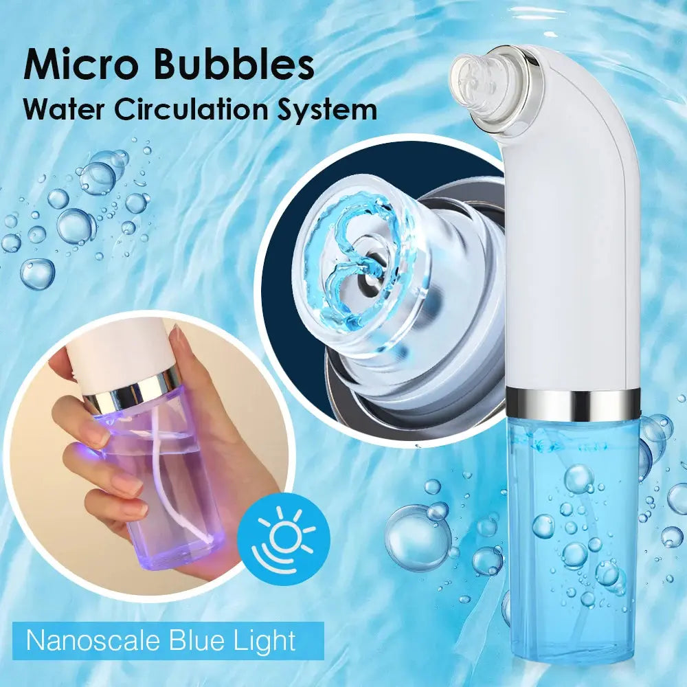 Blackhead Remover Nose T Zone Pore Vacuum Acne Pimple Removal Vacuum Suction Tool Facial Diamond Dermabrasion Machine Face Clean Nova Trendz