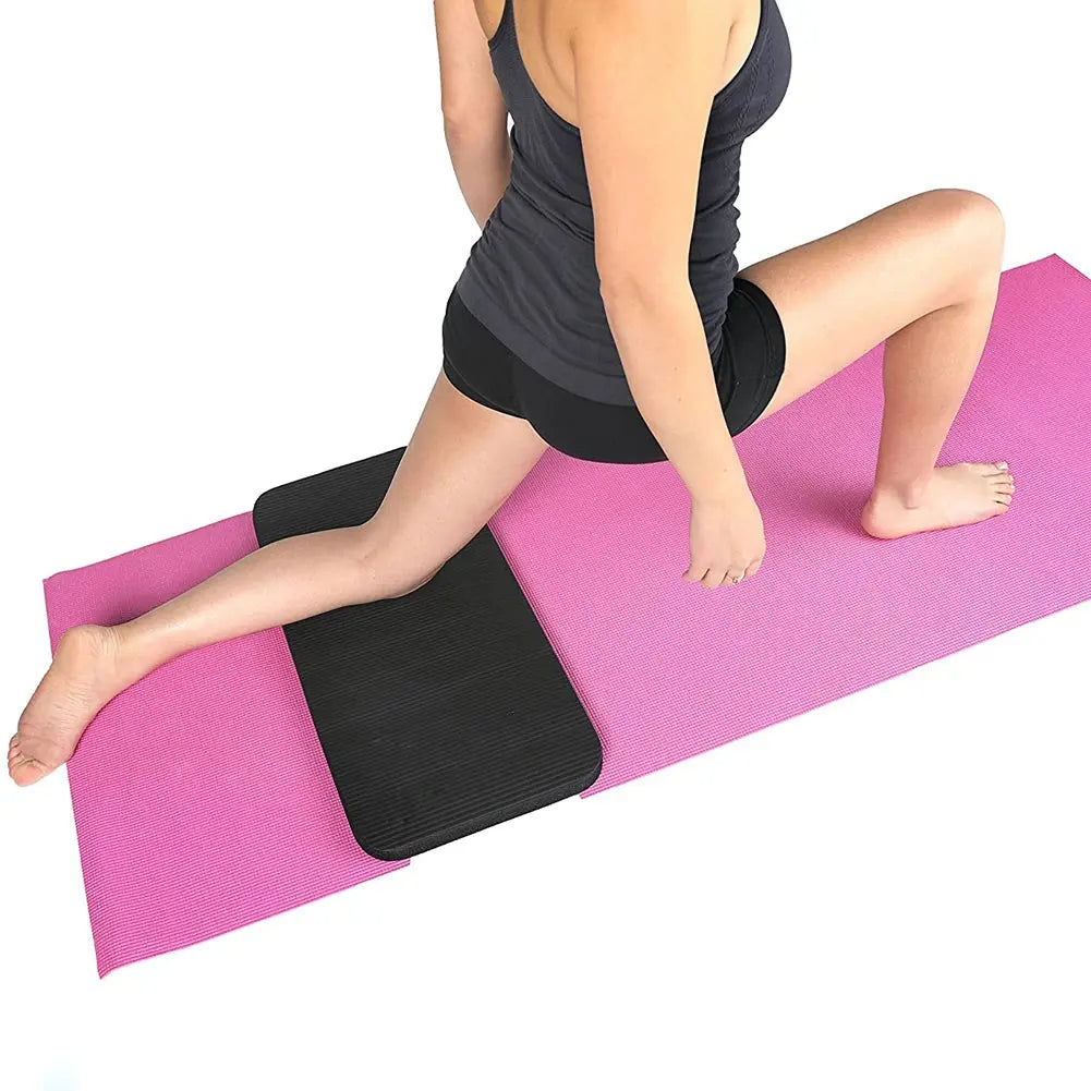 1.5cm Extra Thick Yoga Knee Pad Non-slip Foam Yoga Pads Fitness Crossfit Pilate Mat Workout Sport Plank Cushion Gym Equipment - Nova Trendz