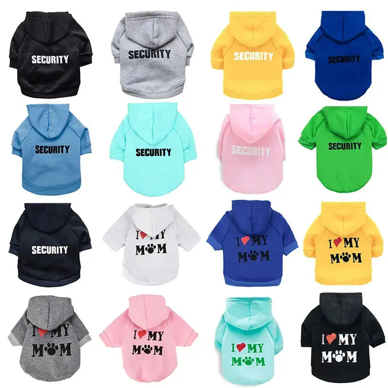 Security Cat Clothes Pet Cat Coats Jacket Hoodies For Cats Outfit Warm Pet Clothing Rabbit Animals Pet Costume For Small Dogs Nova Trendz
