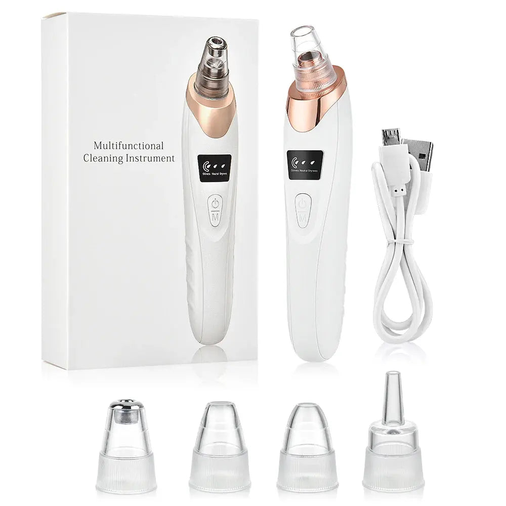 Blackhead Remover Nose T Zone Pore Vacuum Acne Pimple Removal Vacuum Suction Tool Facial Diamond Dermabrasion Machine Face Clean Nova Trendz