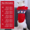 HOOPET Pet Christmas Clothes Christmas Cat Clothes Cotton Pet Clothing For Small Medium Dogs Vest Shirt New Year Puppy Dog Cat Nova Trendz