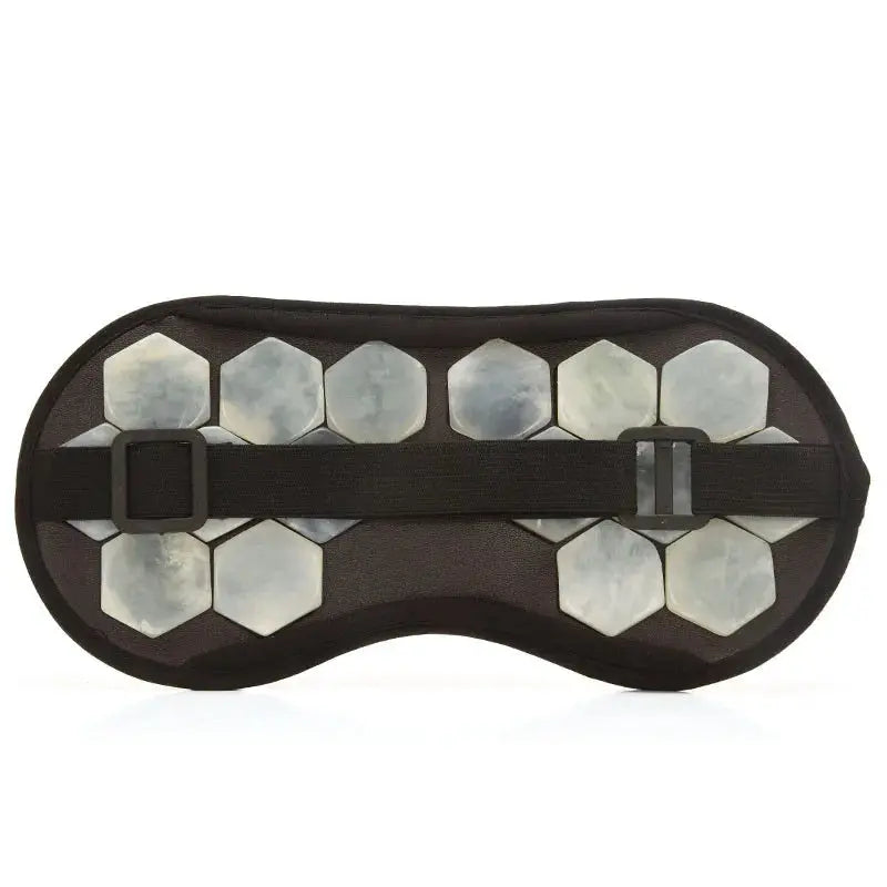 Eye Mask Tourmaline Eye Massager Electric Jade Stone Massage Heat Therapy Germanium Infrared Relaxation Health Care Gift - Nova Trendz