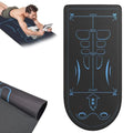 Yoga Mat For Abdominal Wheel Home Anti-Slip Shock Absorber Mute Fitness Exercise Floor Mat Reusable Thickened Kneeling Mat Nova Trendz