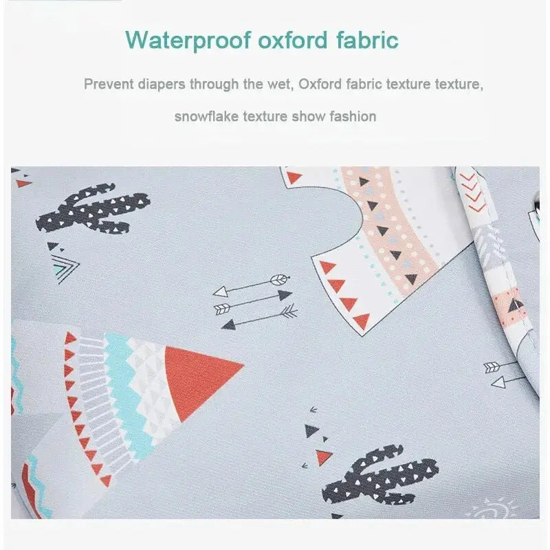Baby Diaper Bag Waterproof Wet Dry Pack Mummy Storage Pouch Nappy Organizer Insert Tote Purse Travel Stroller Carry Bag Nova Trendz