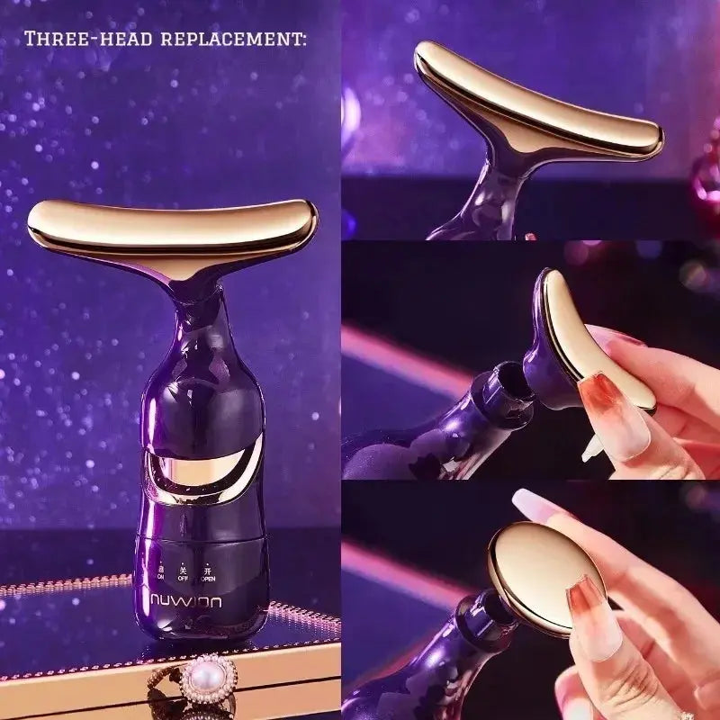 3-in-1 Facial Massager, Lifting and Firming Neck, Slimming Face, and Skin Rejuvenation Home Use Facial Massager, Beauty Tool. Nova Trendz