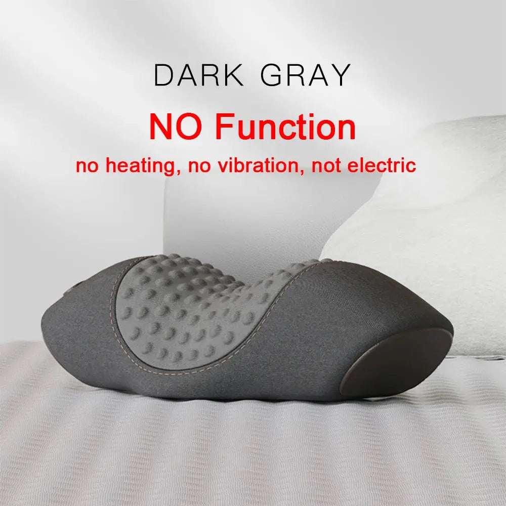 Electric Neck Massager Pillow Vibration Heating Massage Neck Traction Stretcher Support Cervical Spine Pain Relief Sleep Relax Nova Trendz