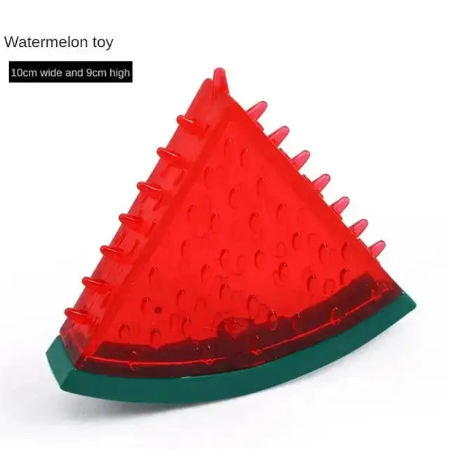 Pet Cooling Chew Toy Reusable Dog Cat Toy Teething Summer Cooling Watermelon Pineapple Lemon Durable Ice Frozen Fruit Shape Toys - Nova Trendz