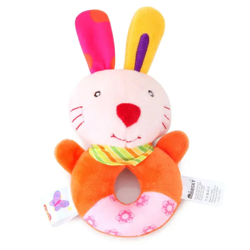 Baby Plush Rattle Cartoon Animals Crib Mobile Bed Bell Toys 0-12 Months Infant Toddler Early Educational Toy for Newborn  Gifts Nova Trendz