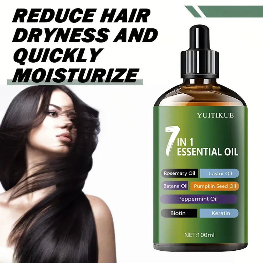 Hair Strengthening Oil Gentle Strengthening Essential Oil Nourishing Oil for Dry Hair Reduces Hair Dryness Quick Moisturization Nova Trendz