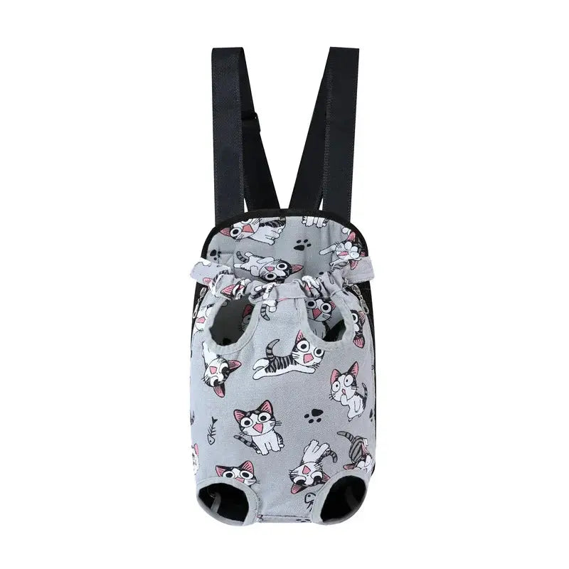 Adjustable Cat Carrier Bag Pet Double Shoulder Backpack Portable Bag Outdoor Travel Camping Hiking Cat Bag Dog Bag - Nova Trendz