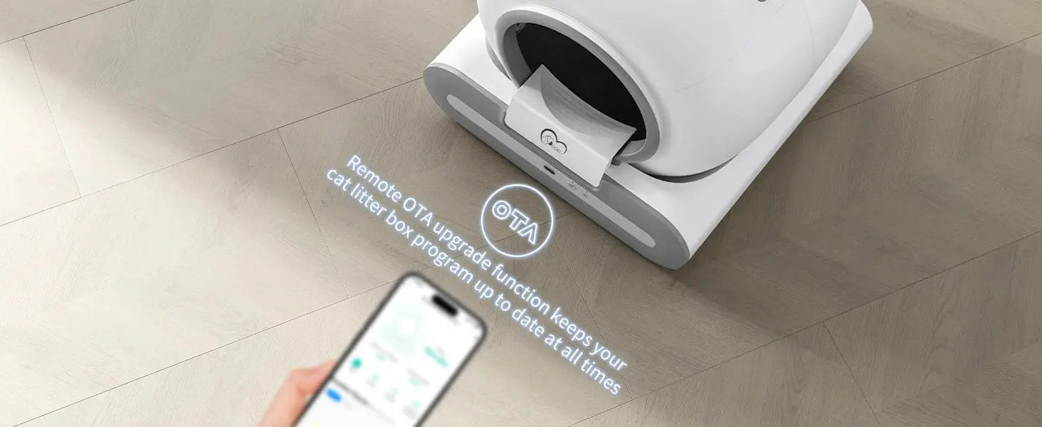 DOEL  Automatic Cat Litter Box Self Cleaning with App Control & Cat Litter Mat Smart Cat Toilet for Multiple Large Cats Nova Trendz