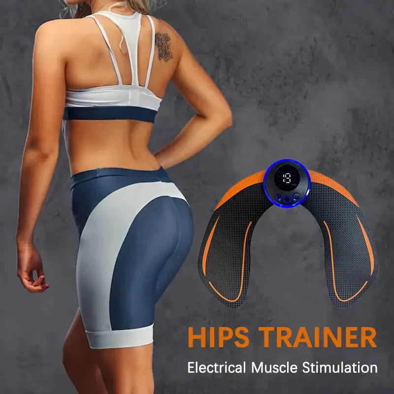 Electrical Muscel Stimulator Massager Abdomen Buttocks Arm Leg Neck Hips Trainer Muscle Toner Fitness Training Workout Equipment Nova Trendz