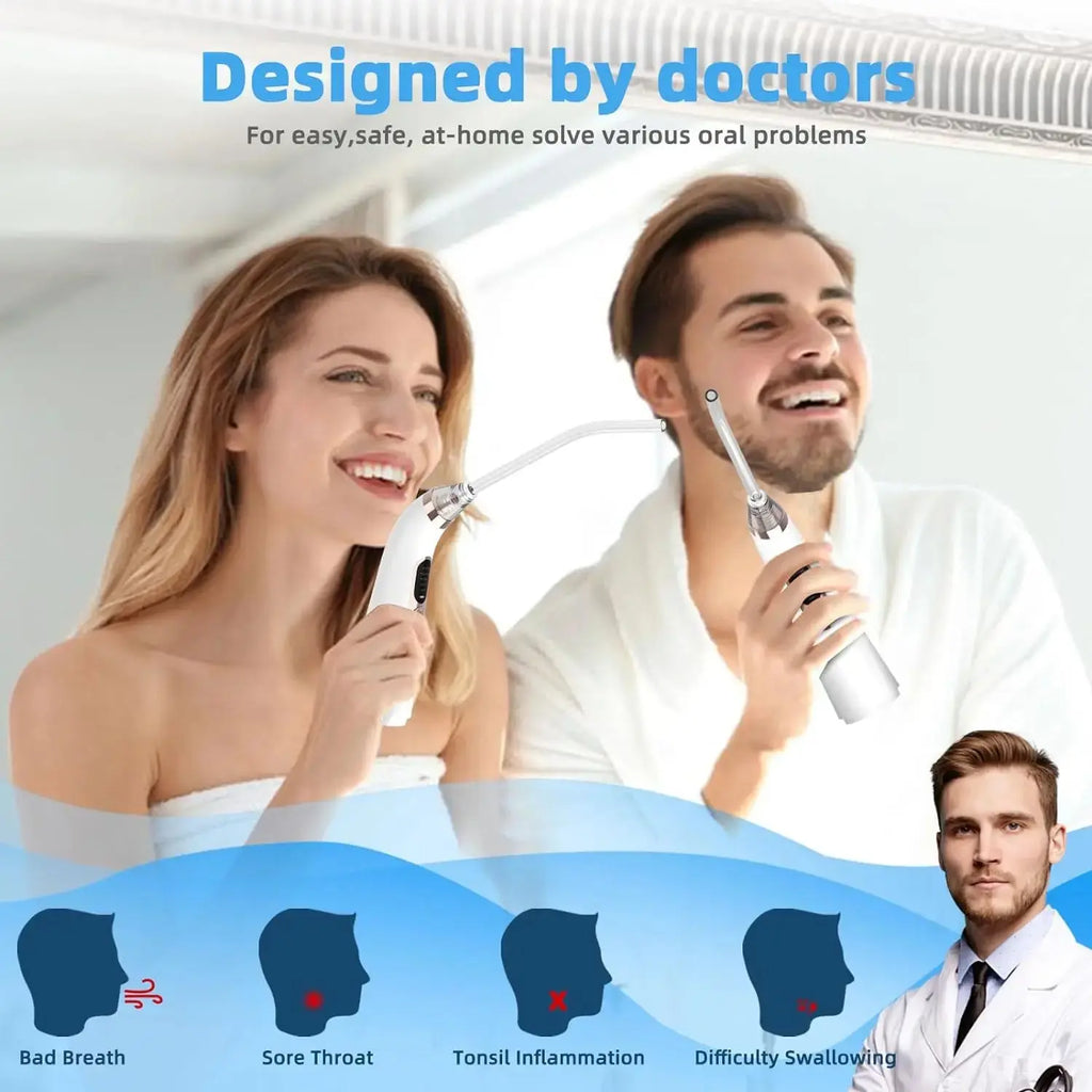 Electronic Vacuum Tonsil Stone Remover Kit with 5 Suction Modes 10in1 Tonsil Stone Cleaner Mouth Cleaning Tool Oral Fresh Care Nova Trendz