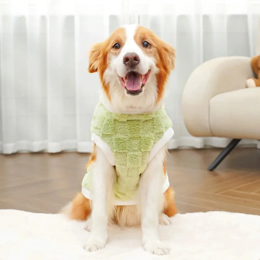 Big Dogs Clothes Winter Warm Sweater S-6XL Size Pet Clothing Golden Retriever Dog Coats Sweatshirt Pets Puppy Pullover Vest - Nova Trendz