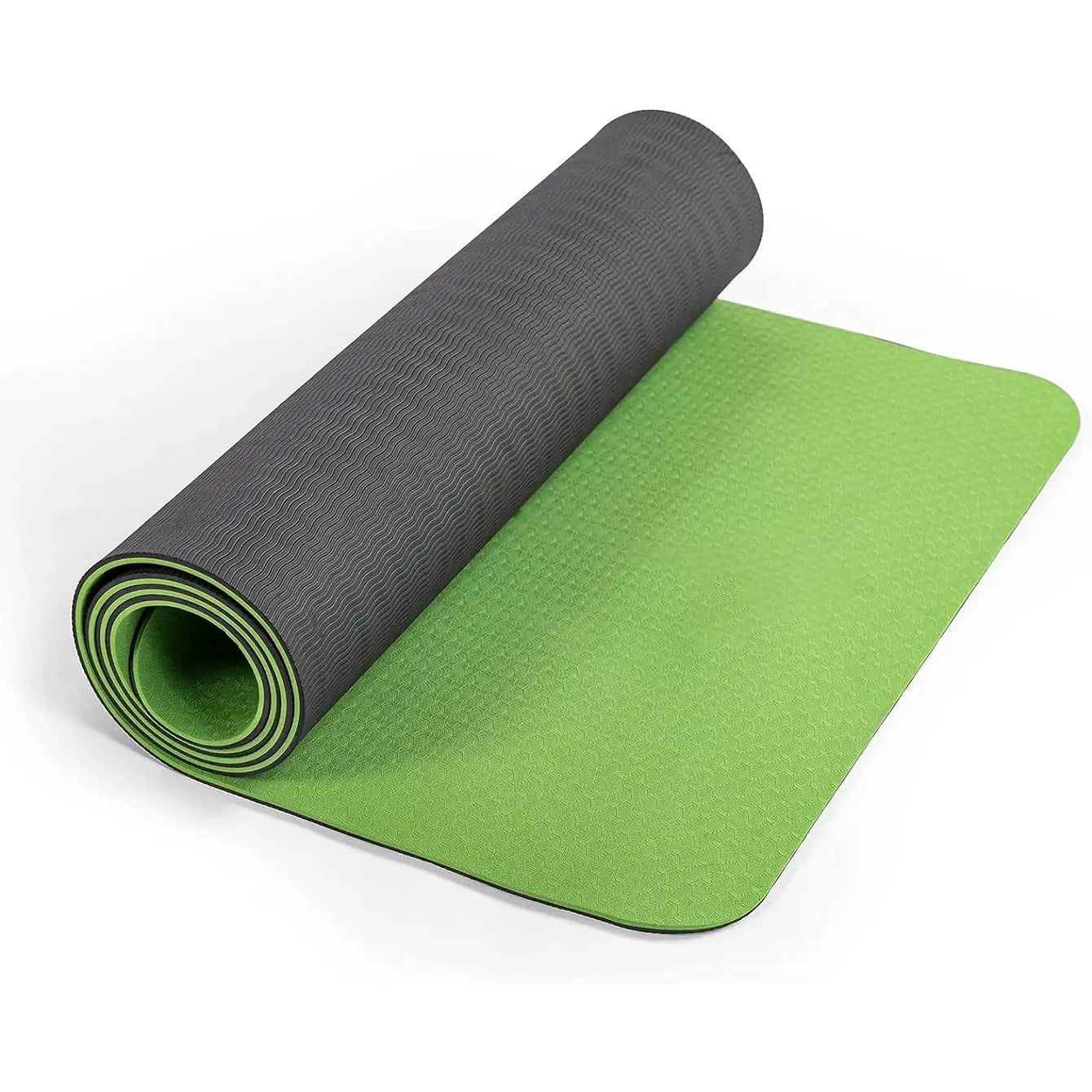 Yoga Mat,Double-Sided Non Slip Eco Friendly Fitness Exercise Mat with Strap TPE YogaMats for Women Men,for Yoga,Pilates,Exercise Nova Trendz