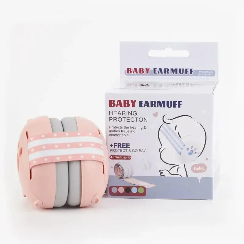 Baby Earmuff Mini-headset Adjustable Noise-proof Ear Protection Kids' Outdoor Sleep and Airplane Anti-noise Earmuffs Nova Trendz