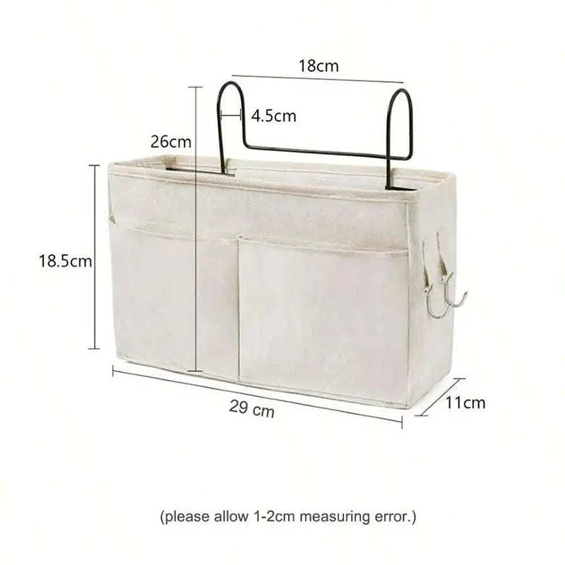 Baby Bedroom Bed Storage Organizer Bedside Storage Rack Dormitory Storage Basket Bedside Hanging Basket Bedside Storage Basket - Nova Trendz
