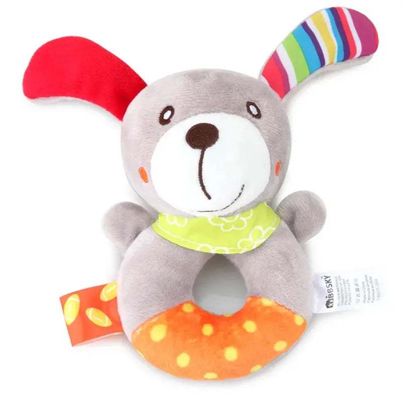 Baby Plush Rattle Cartoon Animals Crib Mobile Bed Bell Toys 0-12 Months Infant Toddler Early Educational Toy for Newborn  Gifts Nova Trendz
