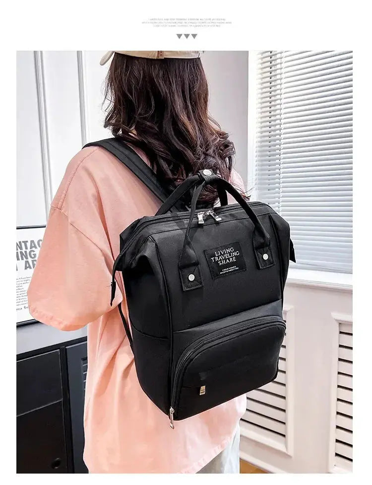 Nappy Backpack Diaper Bag Mummy Large Capacity Bags Mom Baby Multi-Function Waterproof Outdoor Travel Diaper Bags for Baby Care Nova Trendz