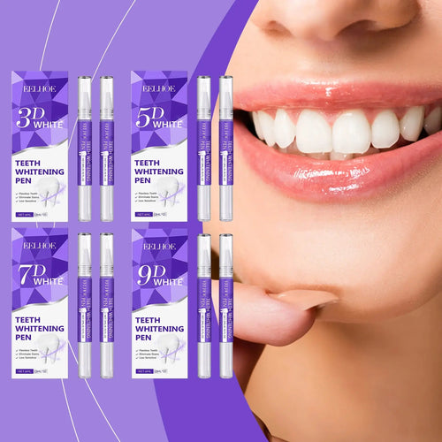 6ml Teeth Whitening Pen Teeth Gel Whitener Bleach Remove Stains Oral Hygiene Instant Smile Teeth Whitening Cleansing Serum - Nova Trendz