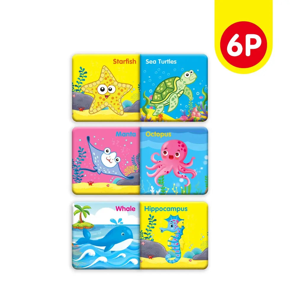 Baby Bath Book Cognitive Early Education Books Unbreakable Children's Enlightenment Object Recognition Educational ToyStory Gift - Nova Trendz