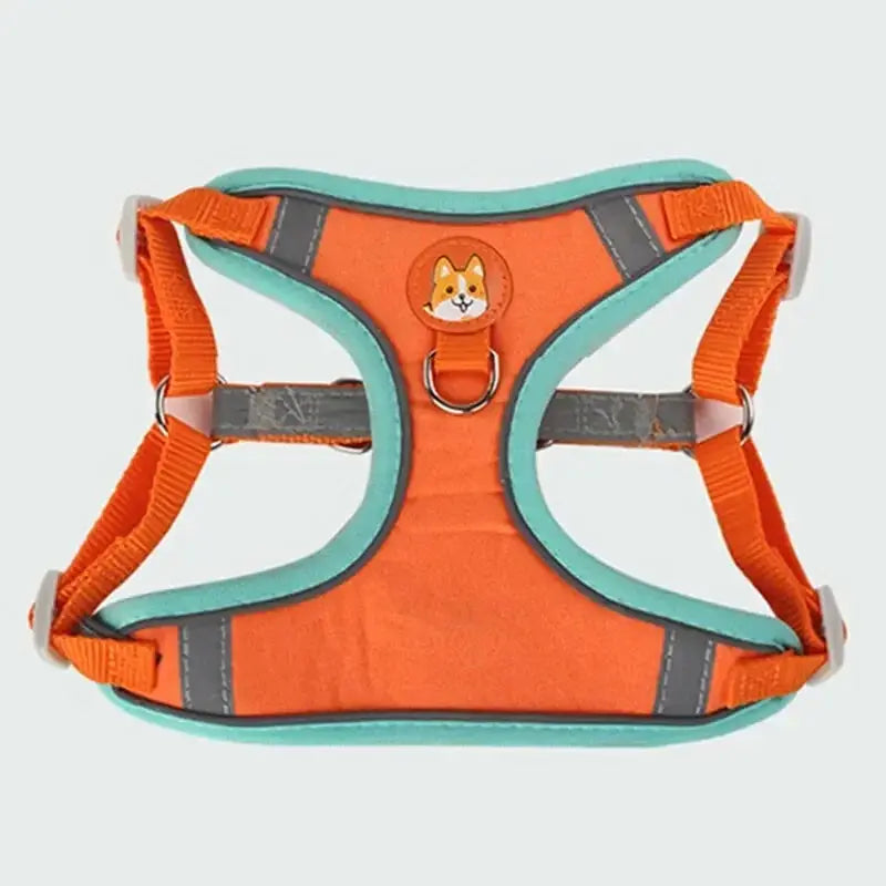 Booteely Pet Suede Chest Harness Vest Dog Cat Strap Reflective Leash Retractable For Small Light And Convenientn - Nova Trendz