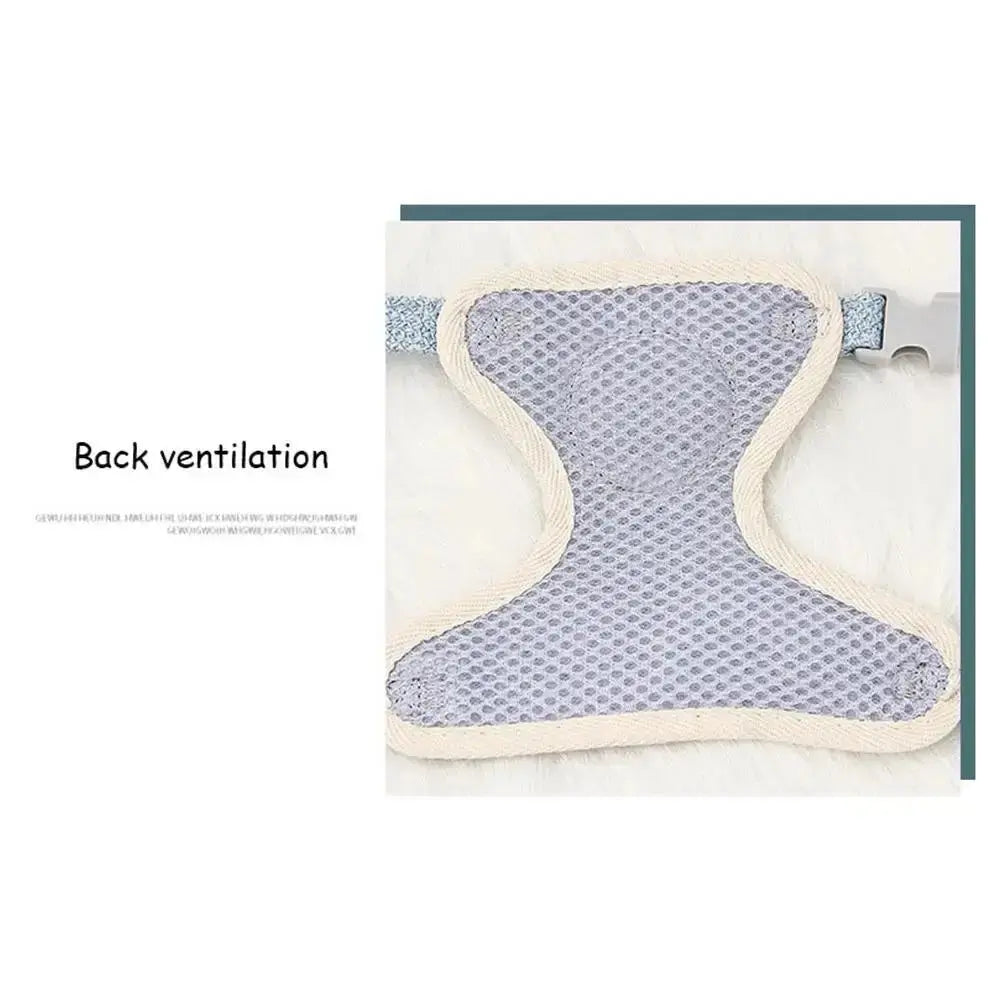 Undershirt Style Pet Leash Adjustable Cat Dog Harness Breathable Leash  Convenient Pet Vest For Small Dog Cat Supplies - Nova Trendz
