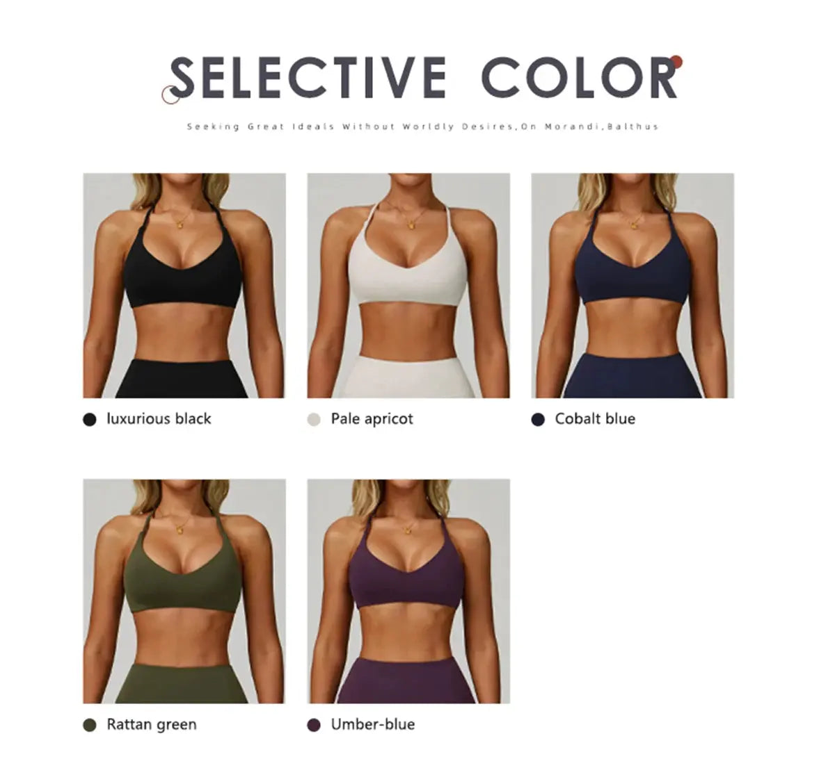 Hearuisavy Breathable Sports Bra Women Quick Drying ShockProof Gym Workout Top Casual Yoga Clothing Push Up Running Fitness Bras - Nova Trendz