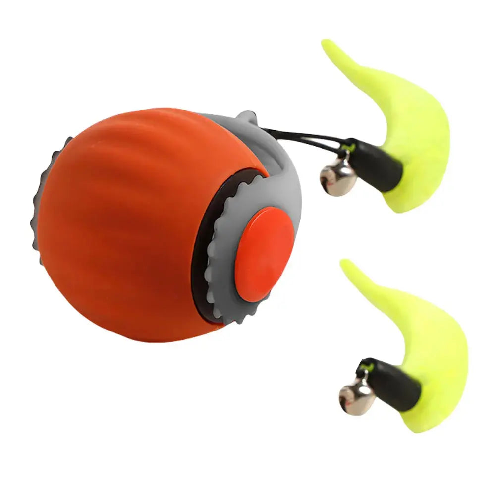 Interactive Cat Toy Ball Automatic Rolling Ball USB Rechargeable Self Rotating Ball Funny Cat Toys for Indoor Cat Kitten Nova Trendz