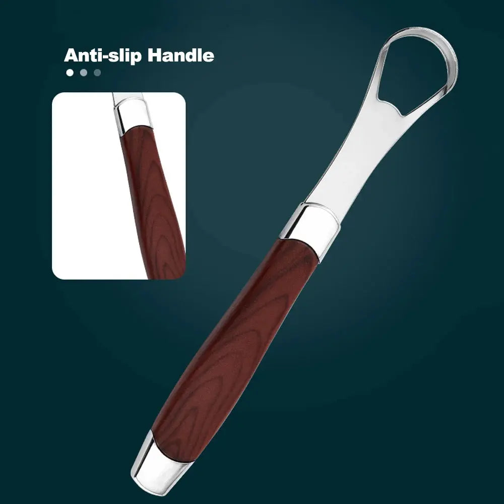 High Quality Stainless Steel Tongue Scraper for Oral Hygiene Reusable Dentisty Oral Hygiene Care Tools Nova Trendz