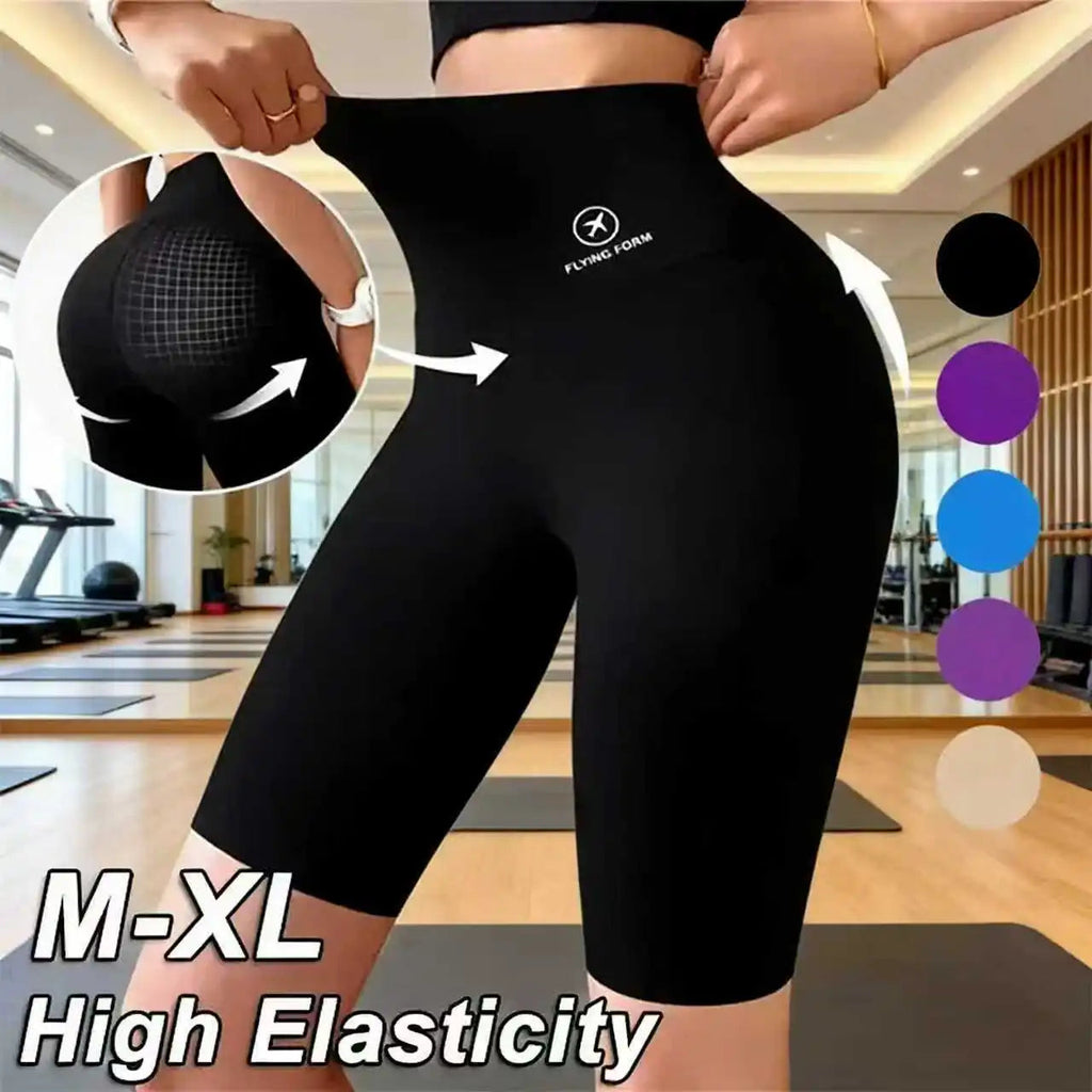 Women's High-Waisted Seamless Yoga Shorts 2026 New Fashionable Fitness Gym Sports Jogging Cycling Keep Eye-Catching Gym Shorts Nova Trendz