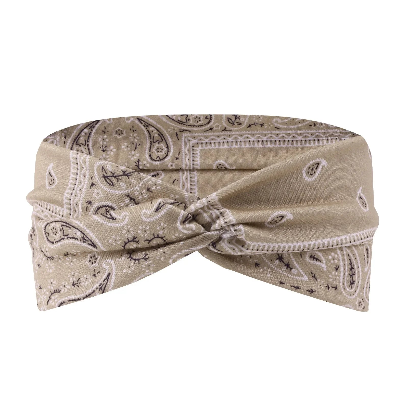 New Yoga Hair Tie Women's Crossnut Headband European and American Print Fashion Hairband Hair Accessories  Sports Headband Nova Trendz