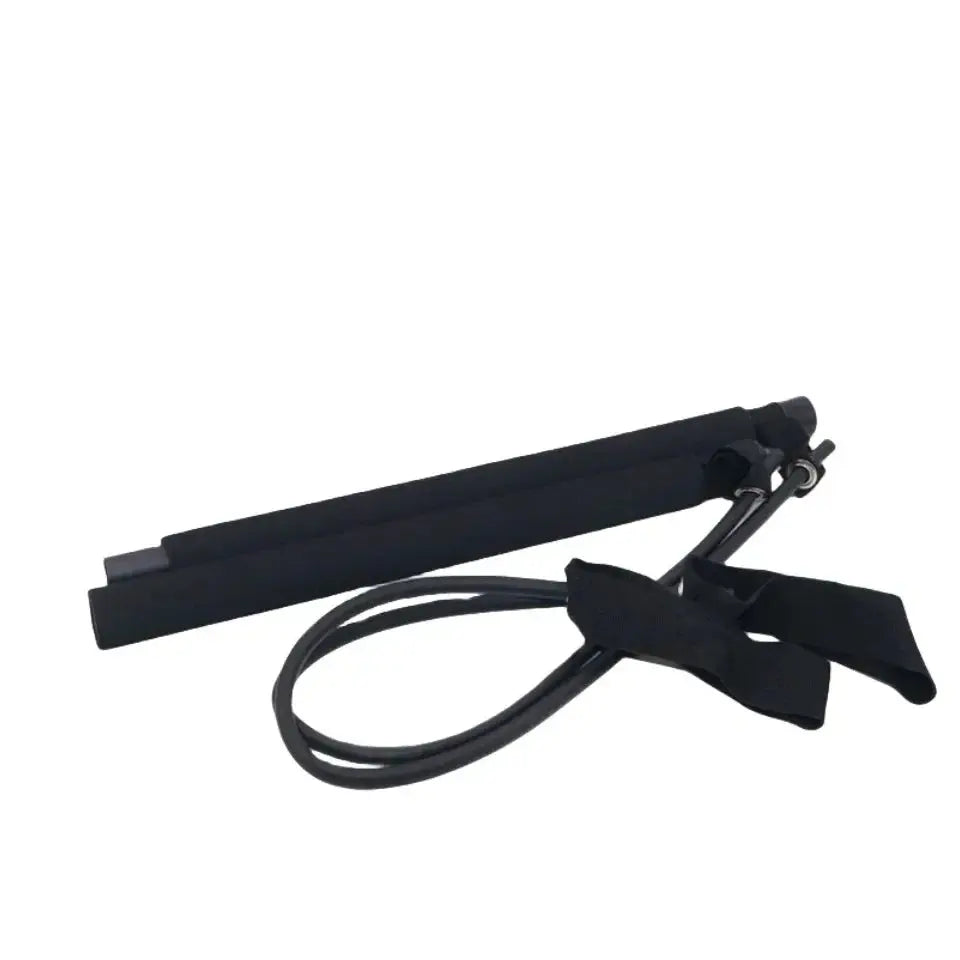 Pilates stick multi functional fitness stick Yoga Pilates gym equipment elasticity exercise training hip pulling rope workout Nova Trendz
