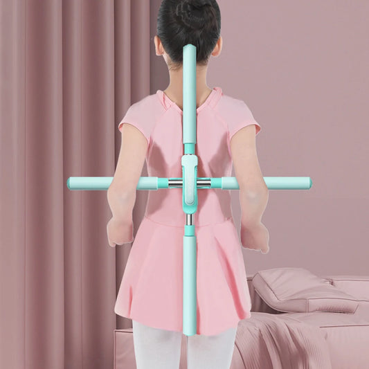 Posture Corrector Standing Training Yoga Posture Corrector Stick Retractable for Adult Child Fitness Exercise Equipment