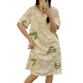 Maternity Clothings Nursing Dresses Breastfeeding Sleepwear Pattern Printing Cheerful and Lively Girl Feeling for Pregnant Women Nova Trendz