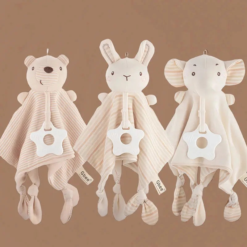Baby Soothing Towel, Baby Water Towel, Dental Gum, Ringing Bell, Newborn Baby Toy, Biteable Nova Trendz