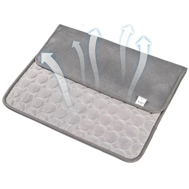 Pet Ice Mats Summer Cat Dog Sofa Nest Bed Cooling Sleeping Pad for Small Dogs Pets Durable Sofa Cooling Pad Blanket Nova Trendz