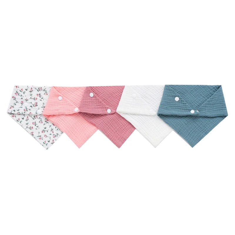 Baby Bath Towel Cotton Burp Cloth Soft Absorbent Gauze Kindergarten Washcloth